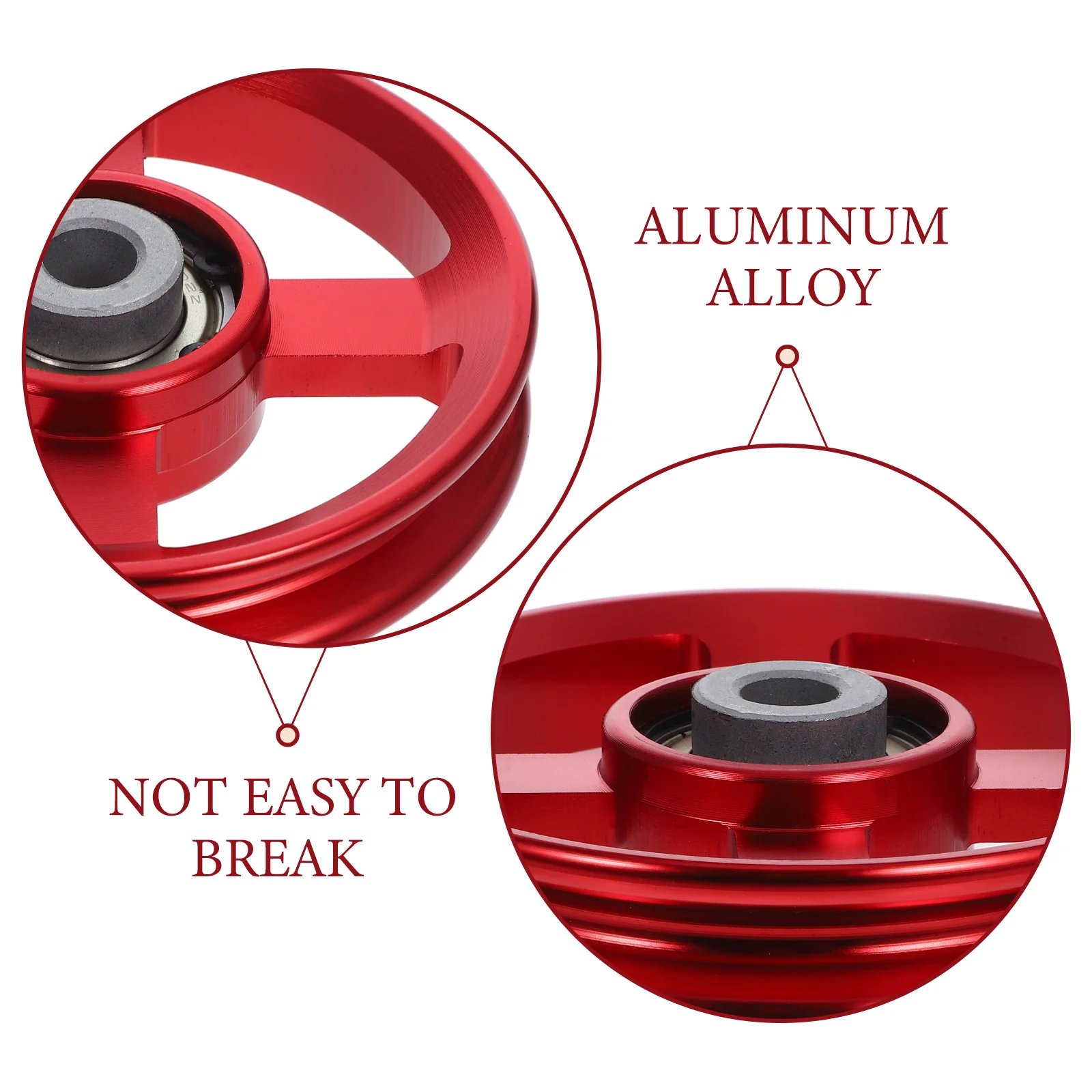 

1pc Aluminum Pulley Cable Equipment Accessories Exercise Wheel for Home Metal Household Fitness Pulley Supplies
