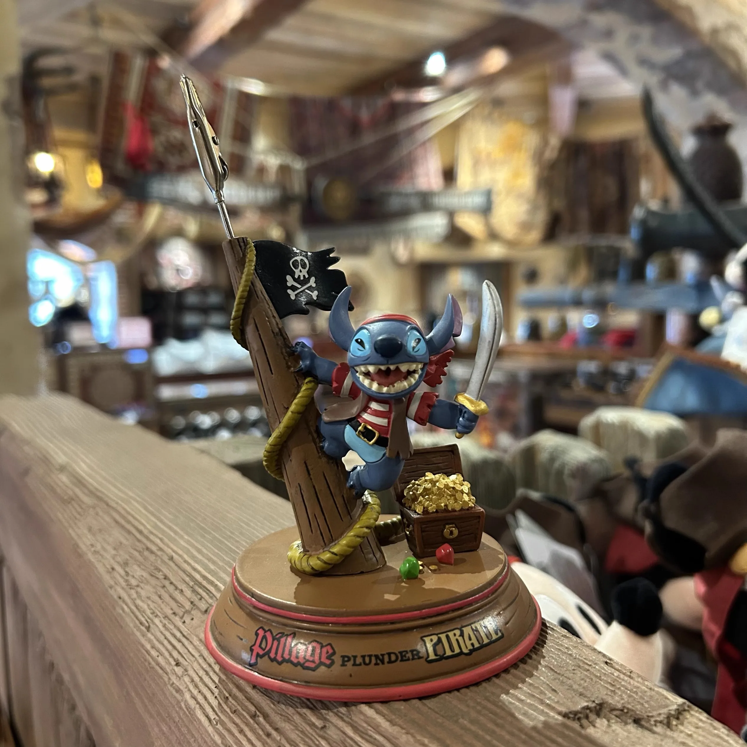 Shanghai Disneyland Cartoon Photo Clip Ornament Souvenirs - Mickey & Minnie Mouse, Stitch, Judy Hopps Figurine Desk Decorations view 4