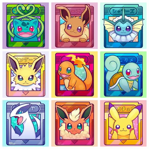 Pokemon Diamond Painting Cute Cartoon Kawaii Embroidery Jewelry Mosaic Cross Stitch Creation Home Decor 5D DIY Art Novelty Gift