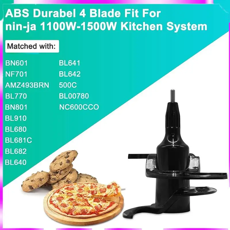 N98R 1 قطعة قطع غيار شفرة الخلاط ، قطع غيار معالج طعام النينجا عالي السرعة لخلاط النينجا BL770 BN601 NF701