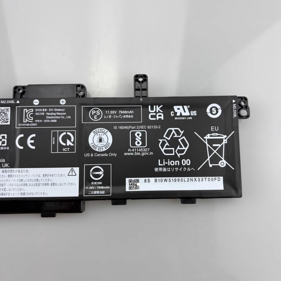 Laptop Battery L21M6P70 L21D6P70 L21L6P70 For ThinkPad P16 Gen 1 Gen 2 Notebook SB10W51994 5B10W51893 11.55V/94Wh/8095mAh