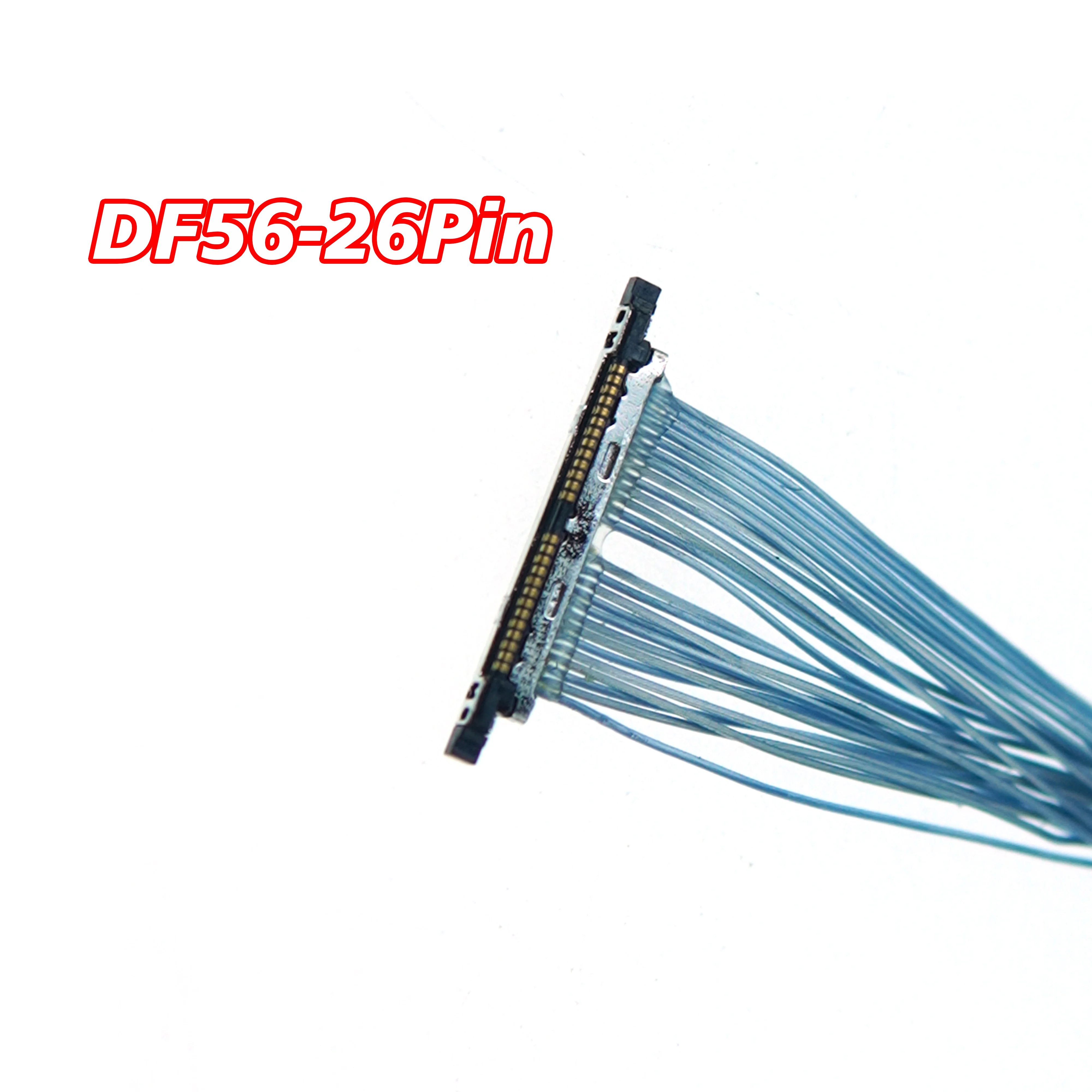 DF56-26P 0.3mm Pitch LVDS Cable 200mm Same/Reverse Direction 26Pin Ultra-Fine Coaxial Cable Uav Gimbal High-Definition Cable