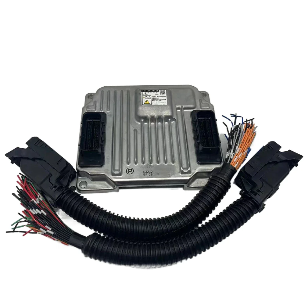 80 pin full line black and gray ECU computer connection plug, suitable for Chinese heavy-duty trucks and XCMG cranes