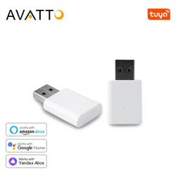 Avatto-スマートライフ用信号リピーター,エクステンダーデバイス,ゲートウェイ付き自動化,Tuya,zigbee,3.0, USB