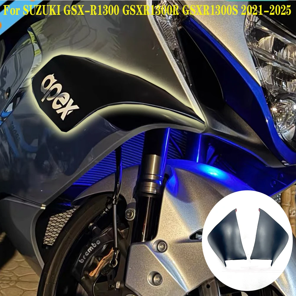 

For SUZUKI GSX-R1000 GSXR1300R GSXR1300S 2021-2025 Motorcycle accessorie Side Fairing Fixed Wind Wing Modified Winglets Spoiler