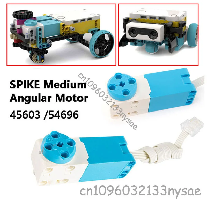 

НОВЫЕ серводвигатели среднего размера SPIKE, пригодные для 45603 45678 45345 45601, набор основных основных основных сервоприводов, программируемый образовательный строительный блок, игрушка