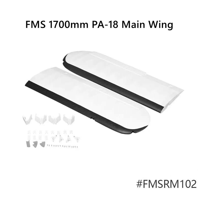 FMS 1.7m 1700mm  PA-18 J3 Piper Fuselage Main Wing EPO Foam RC Airplane Plane Aircraft Spare Parts