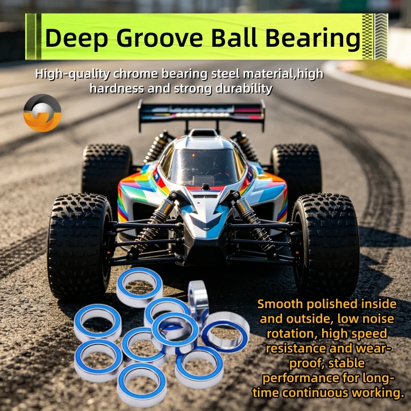 

Wholesale 6700RS 6700-2RS Bearing Blue Rubber Sealed 10x15x4mm Chrome Steel ABEC-7 Thin Wall Mini Ball Bearing 2Pcs/10Pcs Lot