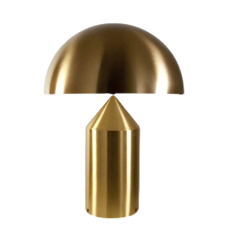 

light luxury desk lamp desk modern simple Nordic designer bedside creative metal mushroom lamp