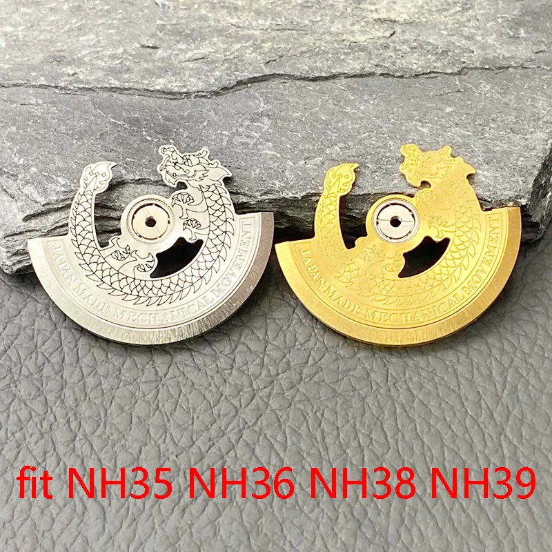 

NH35 Movement Automatic Hammer Rotor Fit NH35 NH36 NH38 NH39 4R NH70 NE Mechanical Movement Oscillating Weight Repair Rotor Part