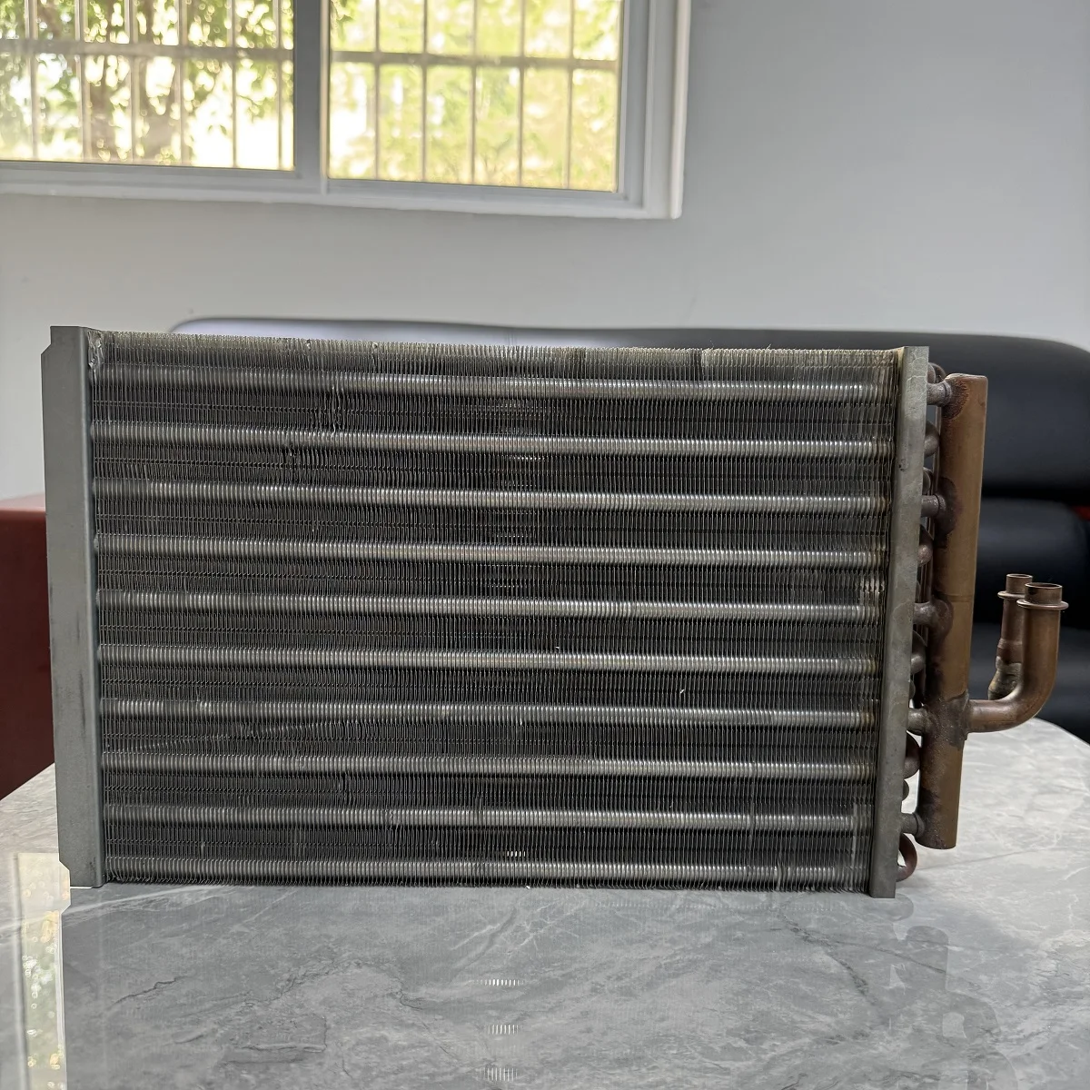 

Air - Cooled Evaporator Copper Tube Aluminum Fin Heat Exchanger