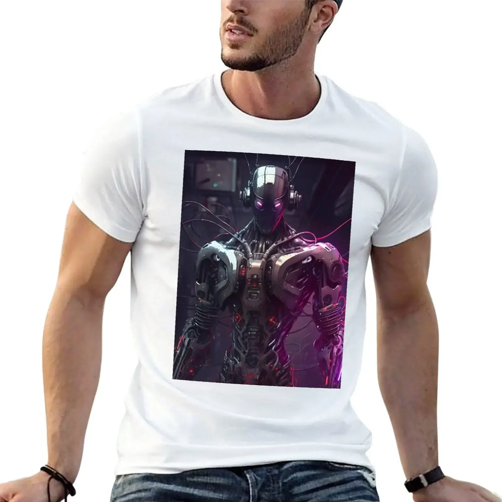 New Realistic Ultron Wallpaper Artwork T-Shirt kawaii clothes oversized t shirt oversized t shirts Tee shirt mens funny t shirts