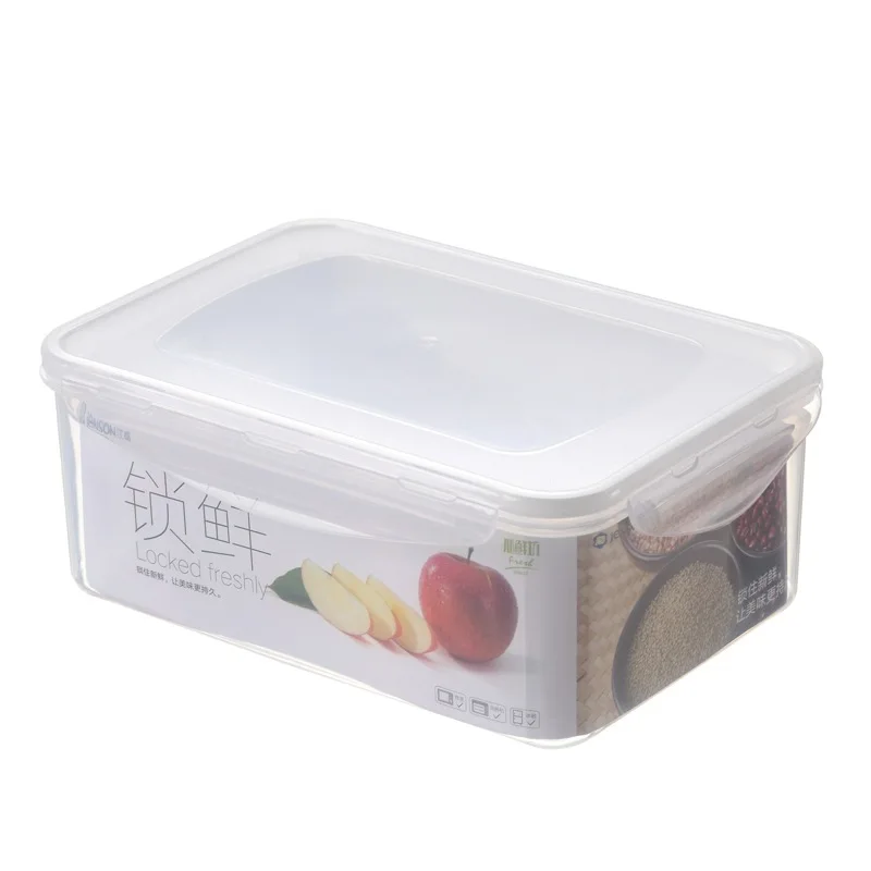 

Kitchen refrigerator storage box, frozen sealed lunch box, microwave plastic storage, thickened bento box, fresh-keeping box set