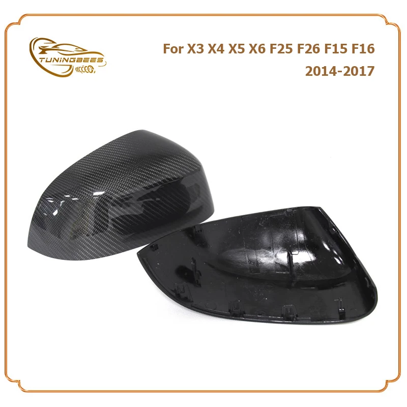 ABS/Carbon Fiber Mirror Cover For BMW X3 F25 X4 F26 X5 F15 X6 F16 2014 2015 2016 2017 Side Door Rearview Caps