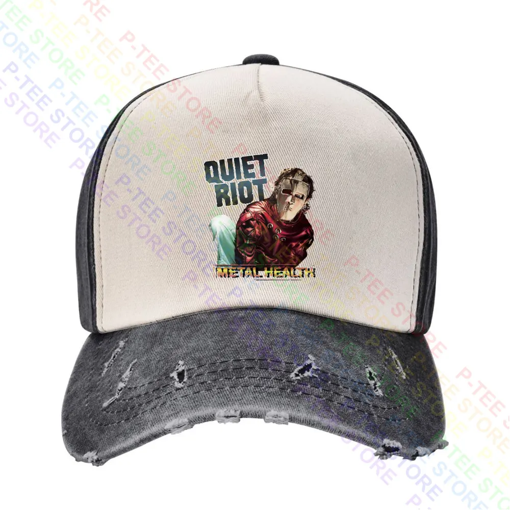 Quiet Riot Band Glam Rock Randy Rhoads Concert Tour Baseball Cap Snapback Caps Knitted Bucket Hat