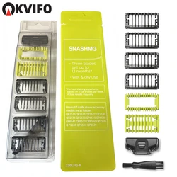 KVIFO Guide Comb Guards for One Blade QP2520 QP2515 QP2620 QP6510 QP6520 QP6530 Beard Trimmer Shaver Replacement Kit