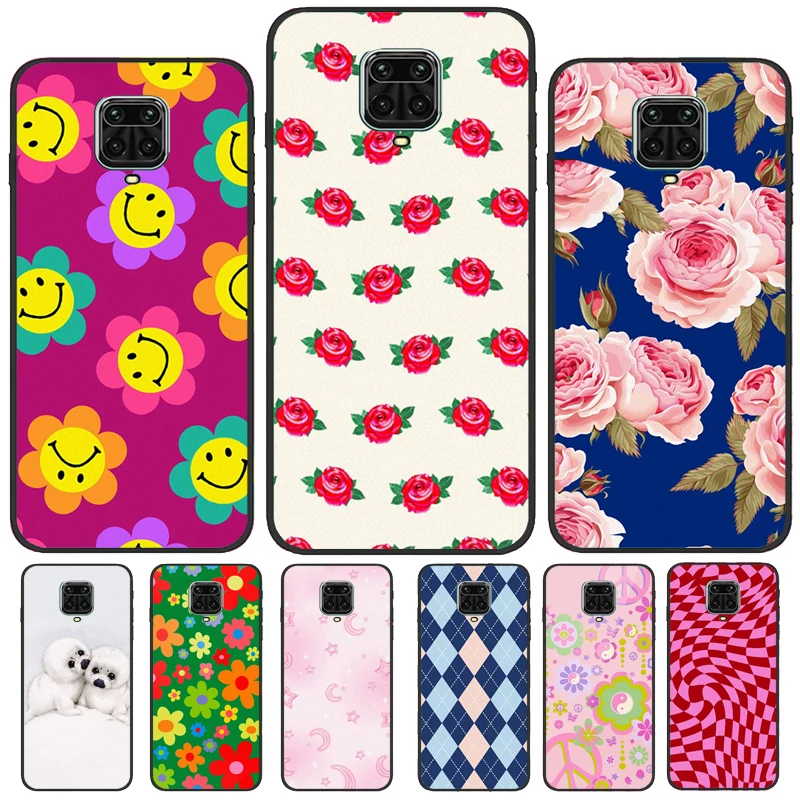 Peacr N Luv Flower Power Slumber Party Case For Xiaomi Redmi Note 12 Pro 8 9 10 11 Pro Note 12S 11S 10S 9S 9C 10A 10C 12C Cover