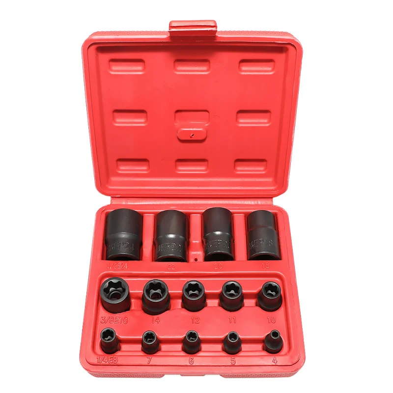 

SAAR Suitable for Tesla Battery Pack Screw Removal Tool Five-Flower Wrench Special Screw Wide Edge E-Type 6-Point Socket EP