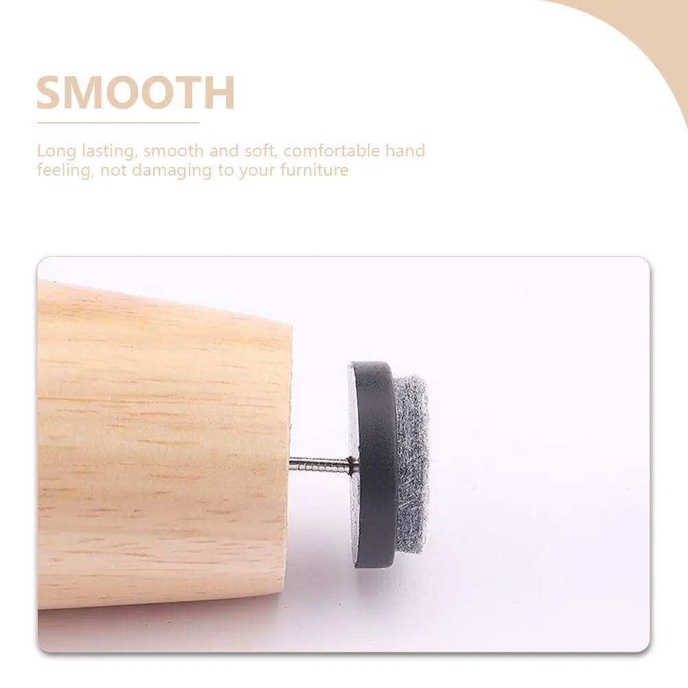 

50pcs Chair Leg Floor Protectors Felt Non-Slip Pads For Hardwood Floors Furniture Moving Glides Table Desk Glide Chair Supplies