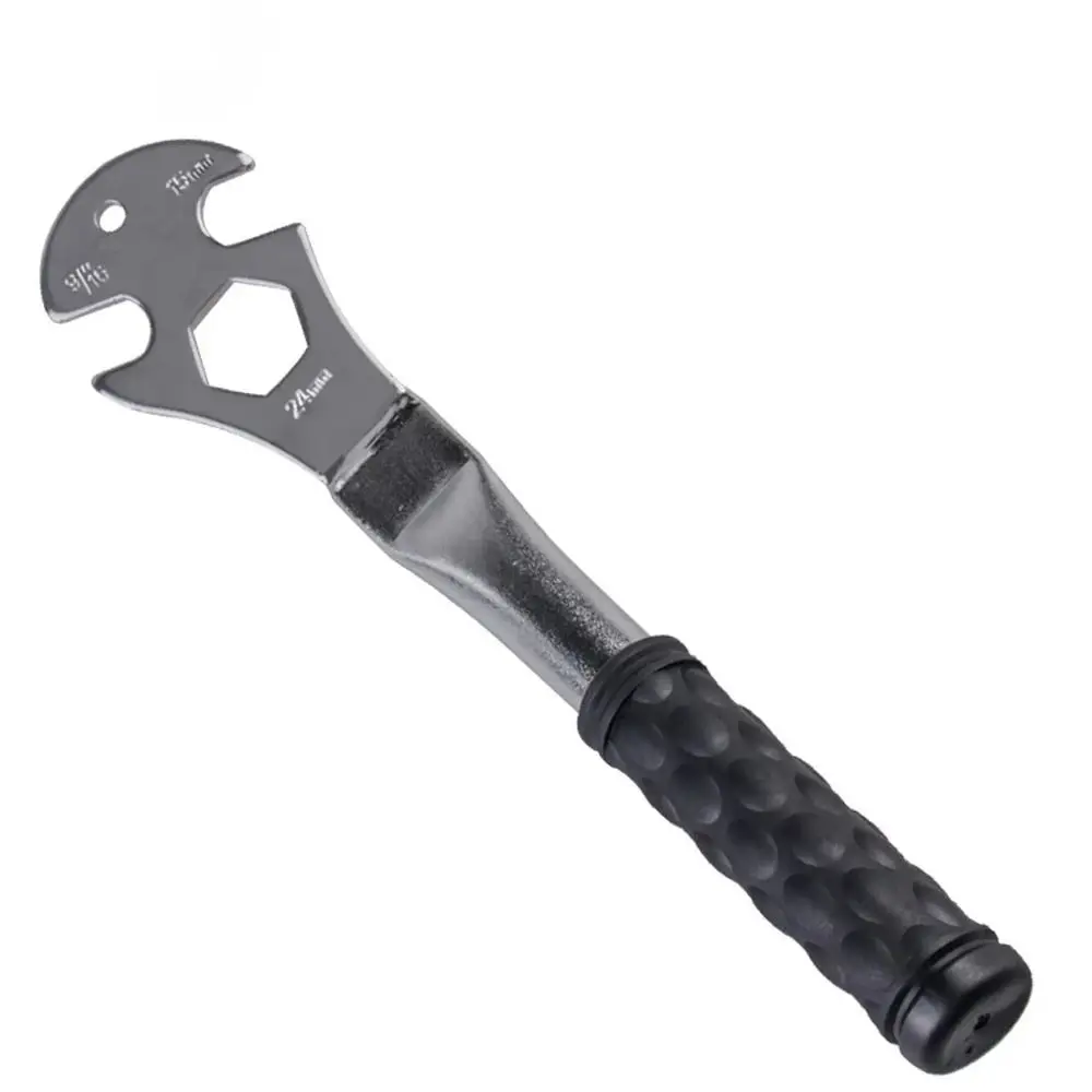 

Bike Accessories 15/24mm Anti-Skid Repair Tool Bicycle Spanner Bicycle Pedal Wrench Install Spanner