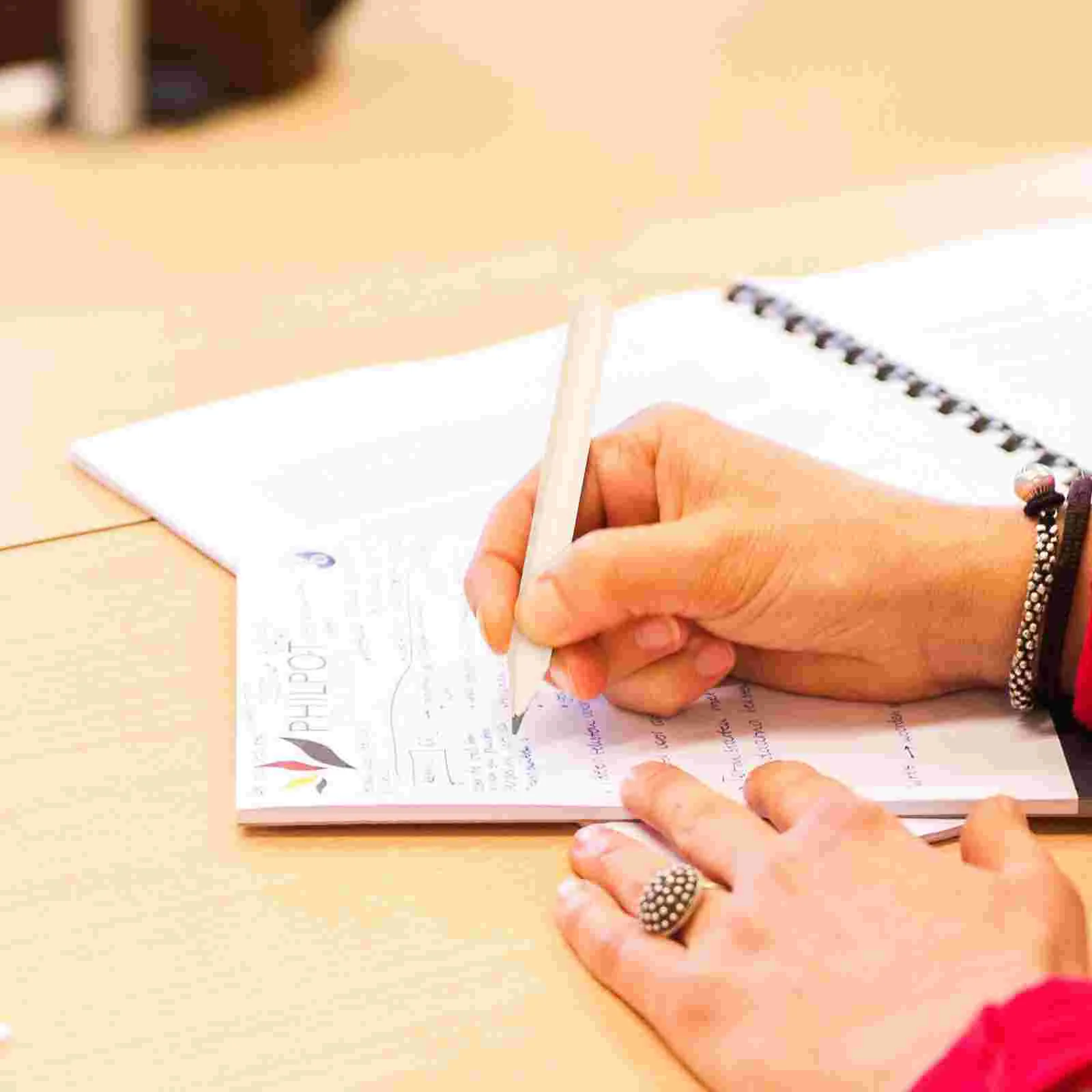 Pencils Sharpened Short Smooth Writing Triangle Fat for Kindergarten Toddler Mini