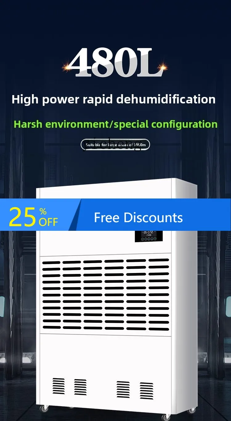 

AB Industrial Dehumidifier Commercial High Power Dehumidifier Villa Basement Household Dehumidifier Warehouse Automatic