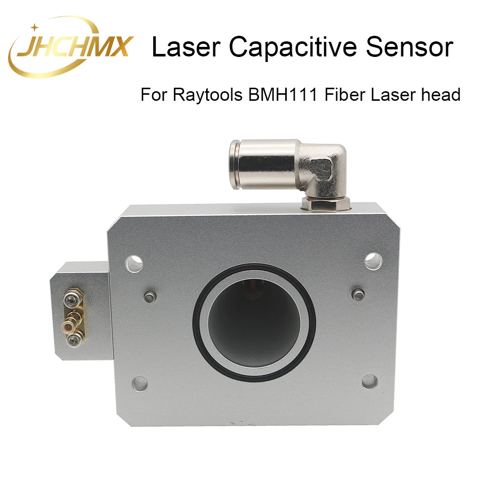 Jhchmx laser capacitivo sensor tra anel de cerâmica bloqueio porca bico conector para raytools bmh111 fibra cabeça do laser