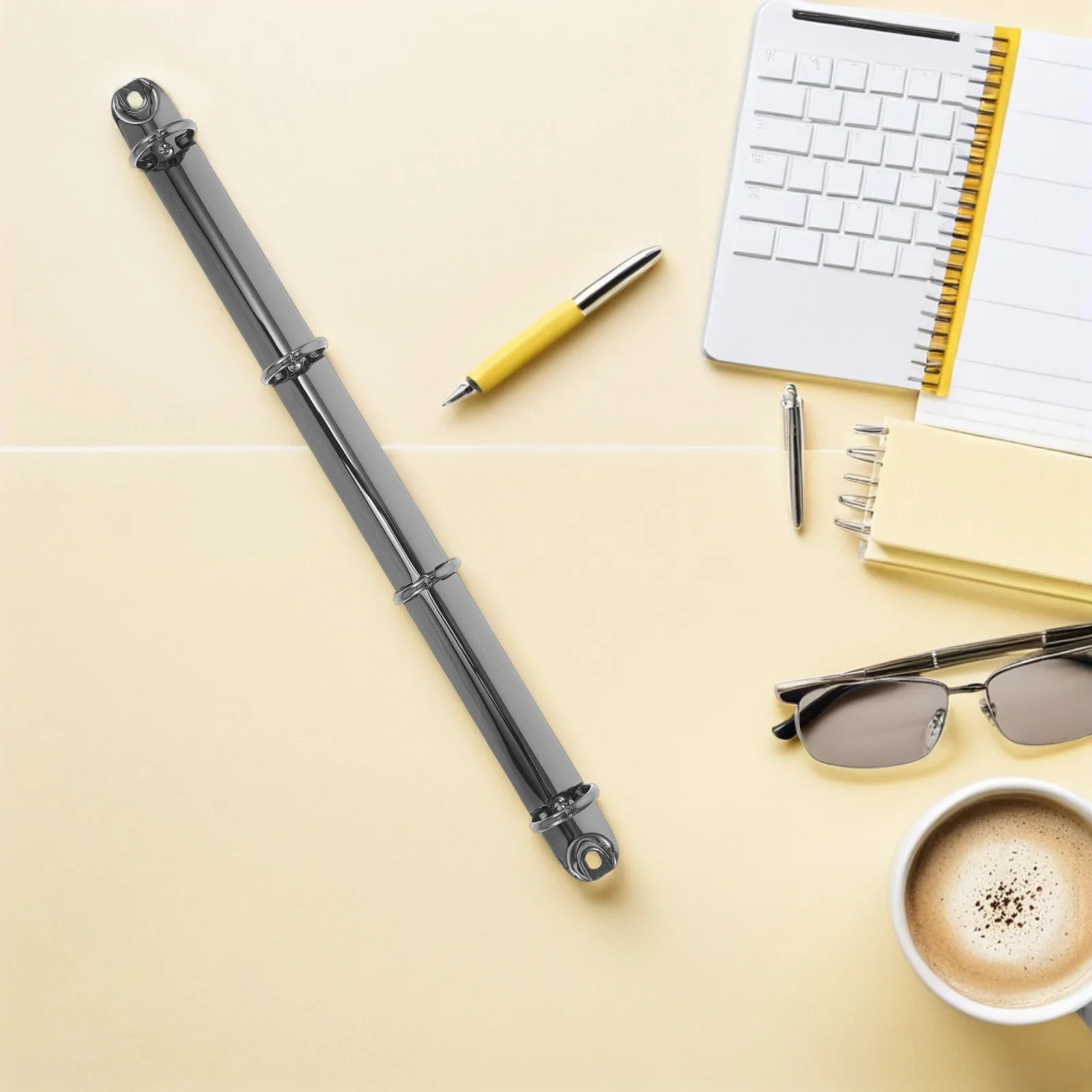 A4 Lose Blatt Binder Ringe Metall Notebook Bindung Wirbelsäule Organizer Büro Schule Reise Ringbuch Clips Bindung Ring