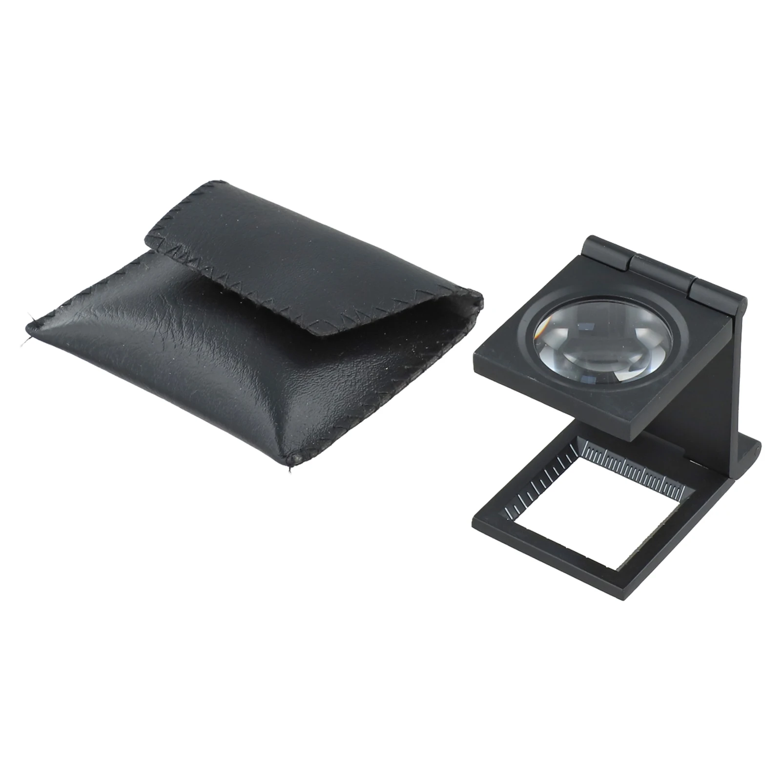 For Detailed Viewing 56*39*50mm unfolded Size Folding Magnifier Compact Portable Magnifying Glass Compact Magnifier