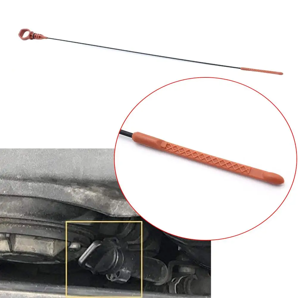 60 سنتيمتر الألياف الزجاجية مقياس الزيت لسيتروين C2 C3 C4 C5 206 207 307 407 16HDI مشرق مقبض سهلة قراءة مستوى الزيت تحقق أداة M7P6