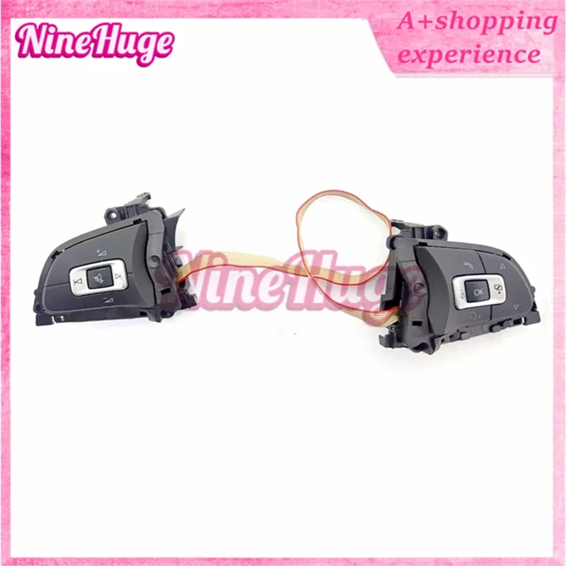 

1 пара новых многофункциональных кнопок на рулевом колесе 2H 0959442 Для VW T6 UP Golf 7 Passat B8 Amarok 2H0 959 442