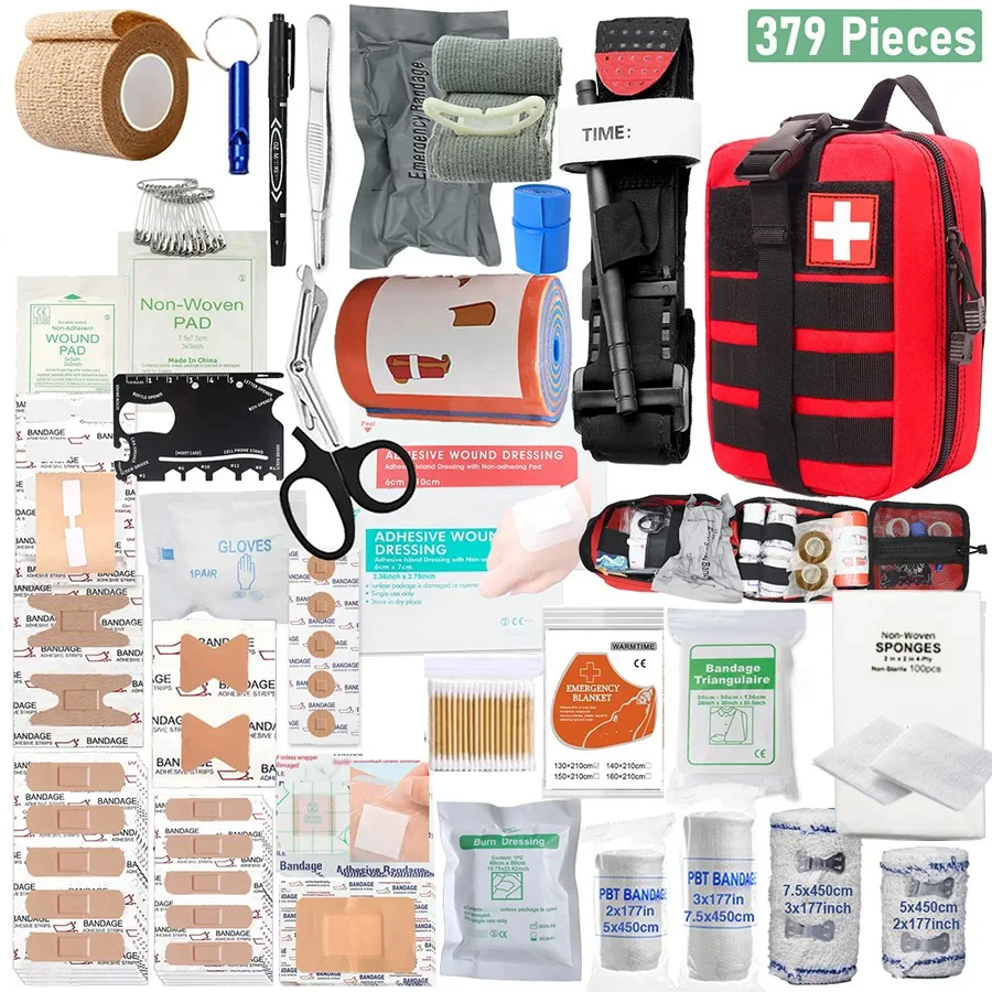 Botiquín táctico IFAK – Kit emergencia y supervivencia para exteriores - imagen 3