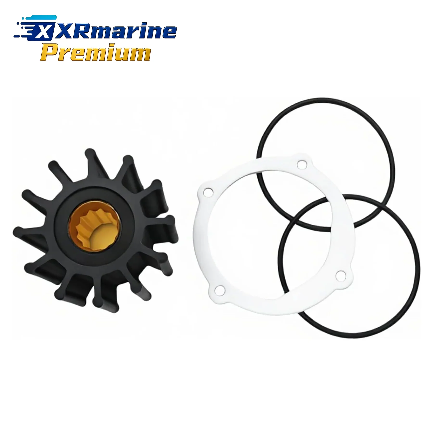 3842786 Flexible Water Pump Impeller Kit Fits Volvo Penta 4.3 5.0 L D3 for Indmar S685007 Motor 21951354 21951352 Sierra 18-3306