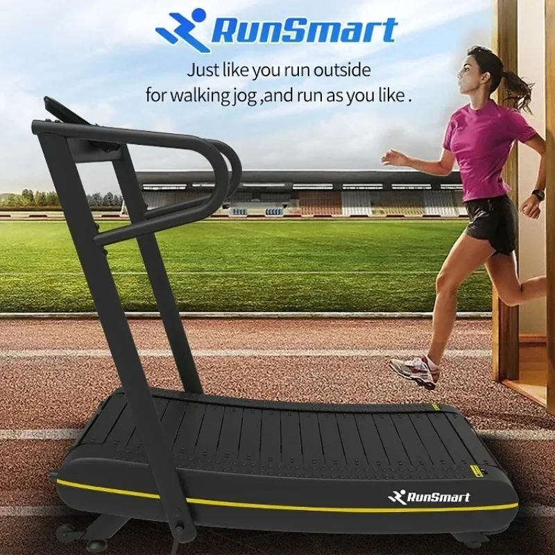 جهاز سير منحني للاستخدام المنزلي للبيع جهاز سير محمول وصل حديثًا آلة جري قابلة للطي للمشي مشاية احترافية #4