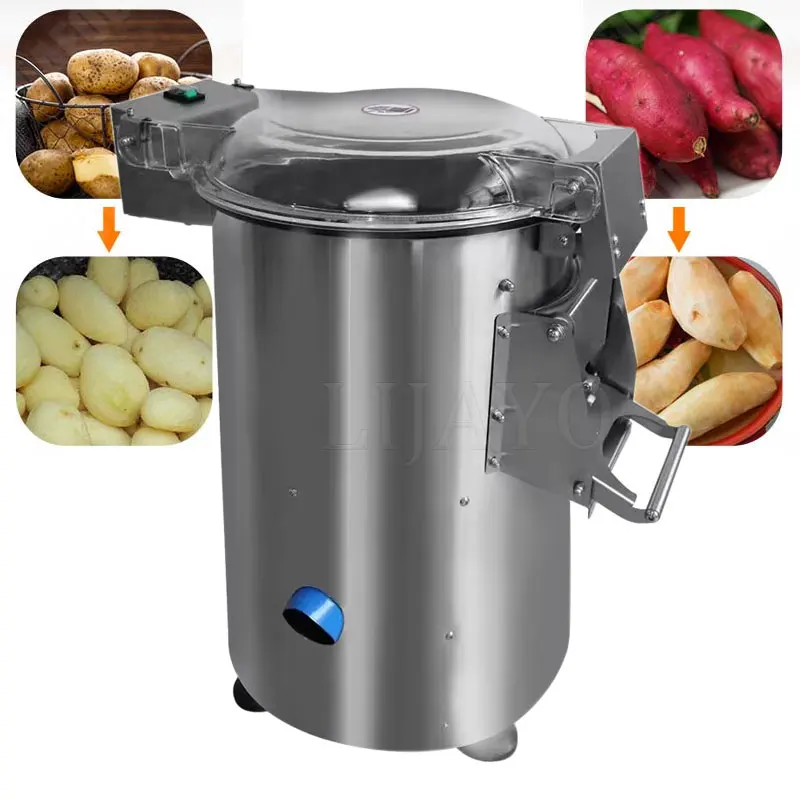 

Vegetable Potato Skin Peeling Removing Maker Taro Washing Cleaning Peeling Machine Manufacturer