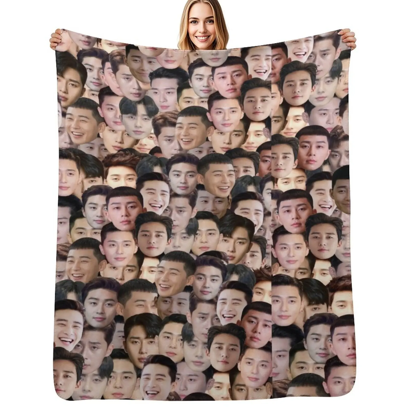 

Itaewon Class Park Seo Joon Park Saeroyi Throw Blanket Anti Shedding Soft Fuzzy Blanket for Home
