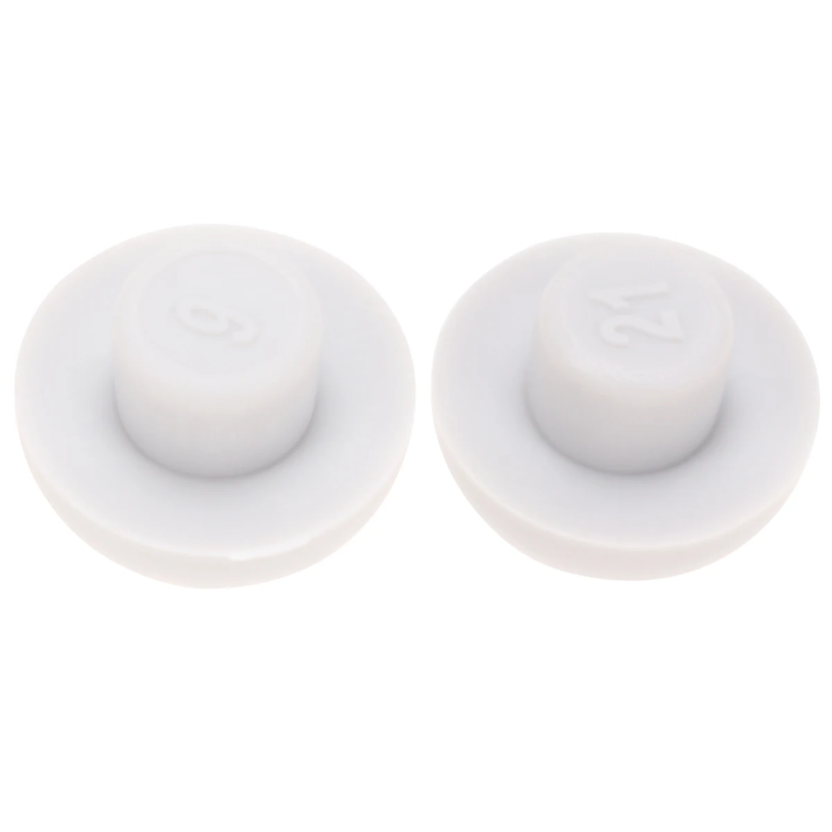 

2pcs Toilet Seat Cover Bumper Cushioning Pad Antislip Gasket Lifter Spacer Durable Plastic Suitable Most Models Great Buffering