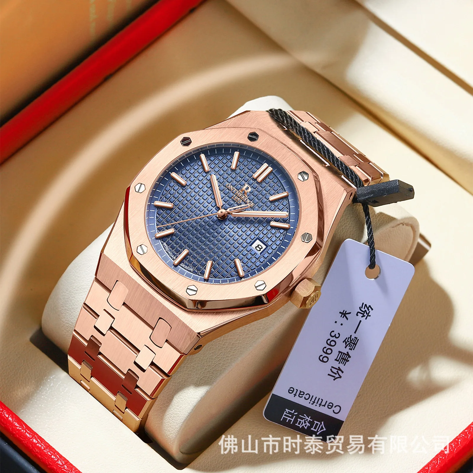 

Swiss brand luxury men's watch new waterproof luminous luxury watch live hot sale