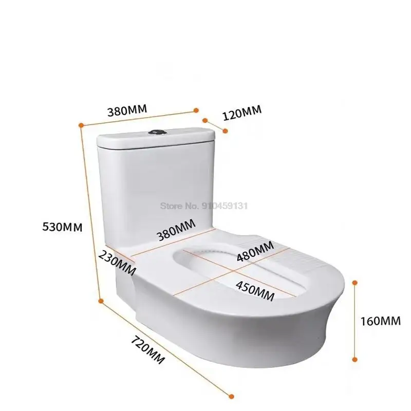 Squat toalety zmodyfikowane kucki wc dezodorant ceramiczny krzesełko z nocnikiem zbiornik na wodę zintegrowany kucki toaleta dom kucki