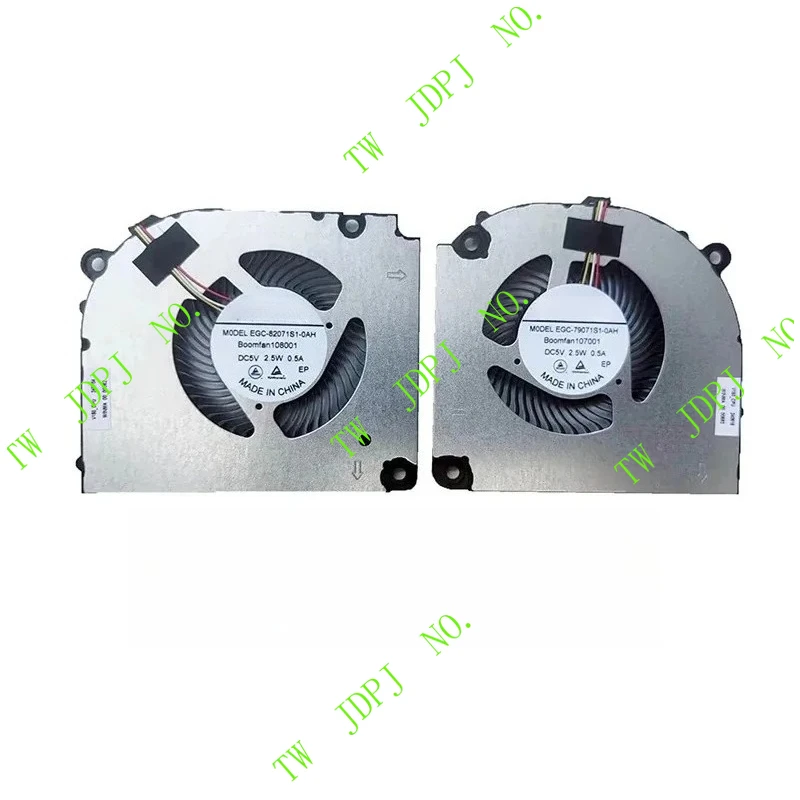 PJSE Laptop Cooler CPU GPU Cooling Fan For Thunderobot 911MT MT NJK MT NP