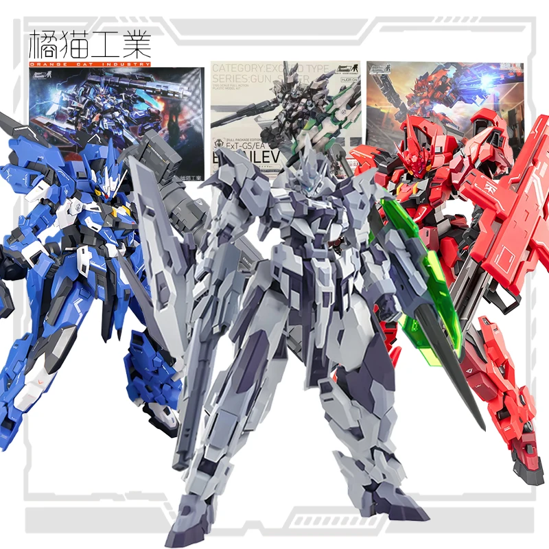 

DRANGE GAT INDUSTRY Original EXT-GS Series The Shining ROLLOUT WHITEVER Action Figure Assembly Model Toys Collectible for Boys