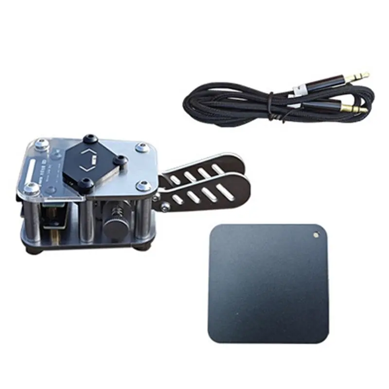 【HOT A69Z!】CW Keyer Manual/Auto Trainer Dual-Paddle Morse Code Keyer Featuring Magnetic Base For Radio Telegraph