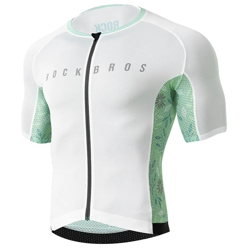ROCKBROS Herren Damen Sommer Atmungsaktives Radtrikot, Rennrad & MTB Bike Top, Leichtes Kurzarm-Radsportoutfit – Detail 18