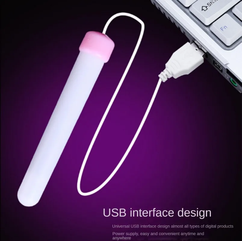 Adult Product USB Heating Rod Masturbator Accessory Multi Size Specs