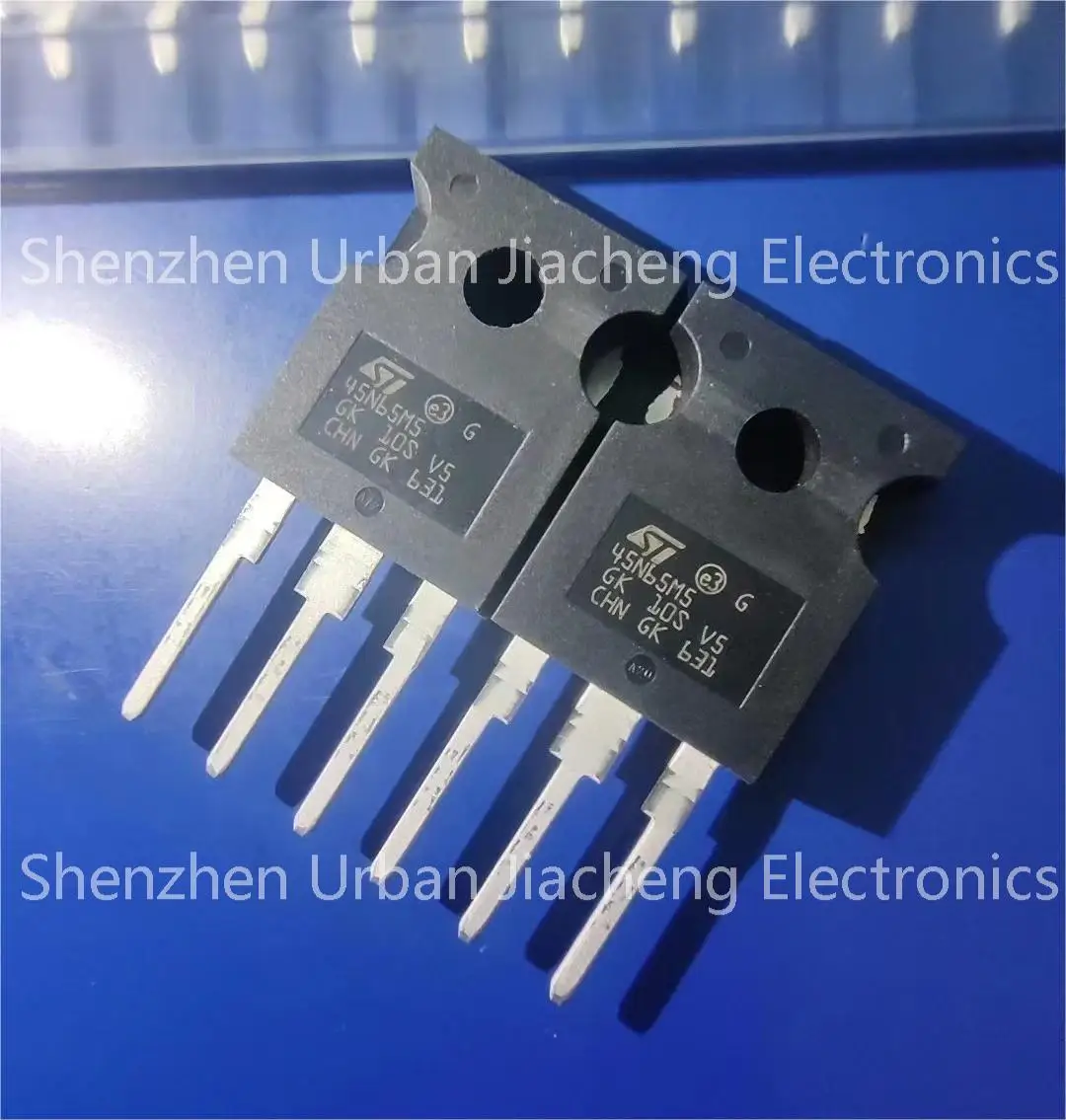 1PCS-10PCS 45N65M5 STW45N65M5 TO-247 650V 35A Power MOSFET Transistor Imported Original Best Quality In Stock Fast Shipping