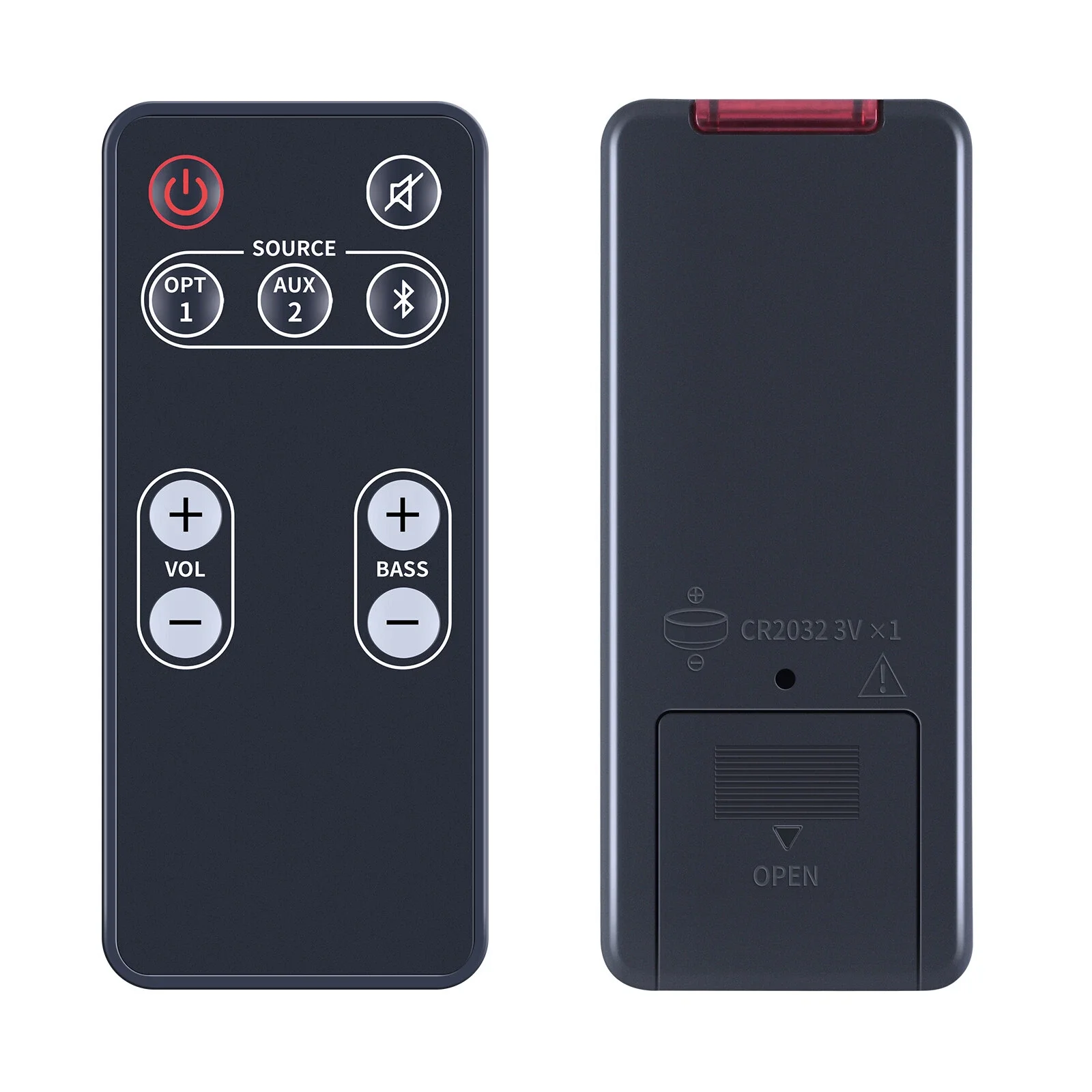 Replacement Remote Control Compatible with Polk Audio SoundBar Speaker FR1 DSB1 D581 RE95201 RE9520-1