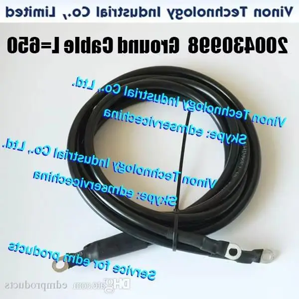 

200430998 Кабель заземления edm L=650 мм для машины ROBOFIL 200/400/600/2050. Charmilles 200.430.998, 430.998, C430998 Заземление EDM