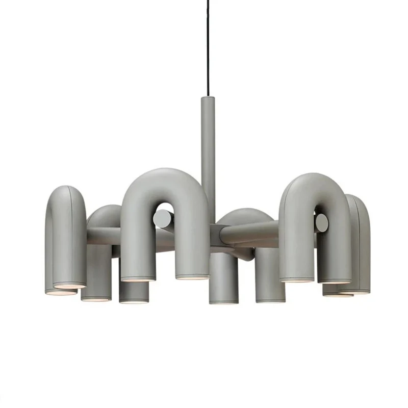 Danish designer living room chandelier personalized creative art bedroom light