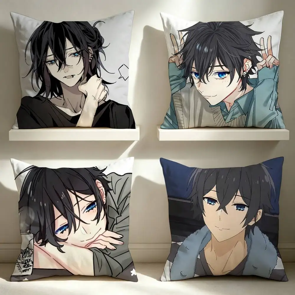 Popular Izumi Miyamura  Double-Sided Printed Cushion Cover Bedroom Bedside Sofa Pillow Case