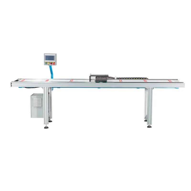 STR 3500 CNC worktable length positioning automatic aluminum profile conveying frame annealing positioning frame cutting machine
